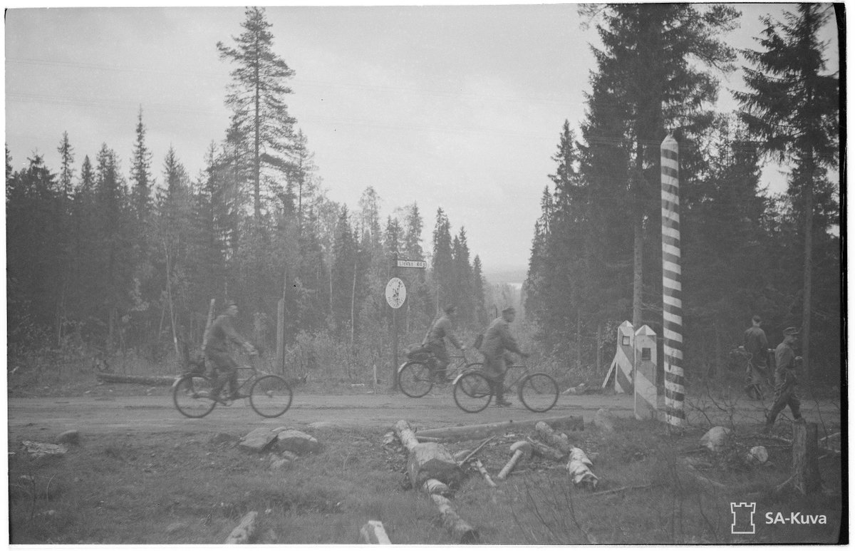 Puolustusvoimat's tweet photo. Jatkosodan päättymisestä on tänään kulunut 80 vuotta. 

Päivä muistuttaa meitä sodan menetyksistä ja rauhan arvosta. Kesän 1944 taistelujen jälkeen solmittu aselepo ja uudet rajat pakottivat yli 400 000 suomalaista jättämään kotinsa alueluovutusten vuoksi. 

#puolustusvoimat https://t.co/PzoedKvQKm