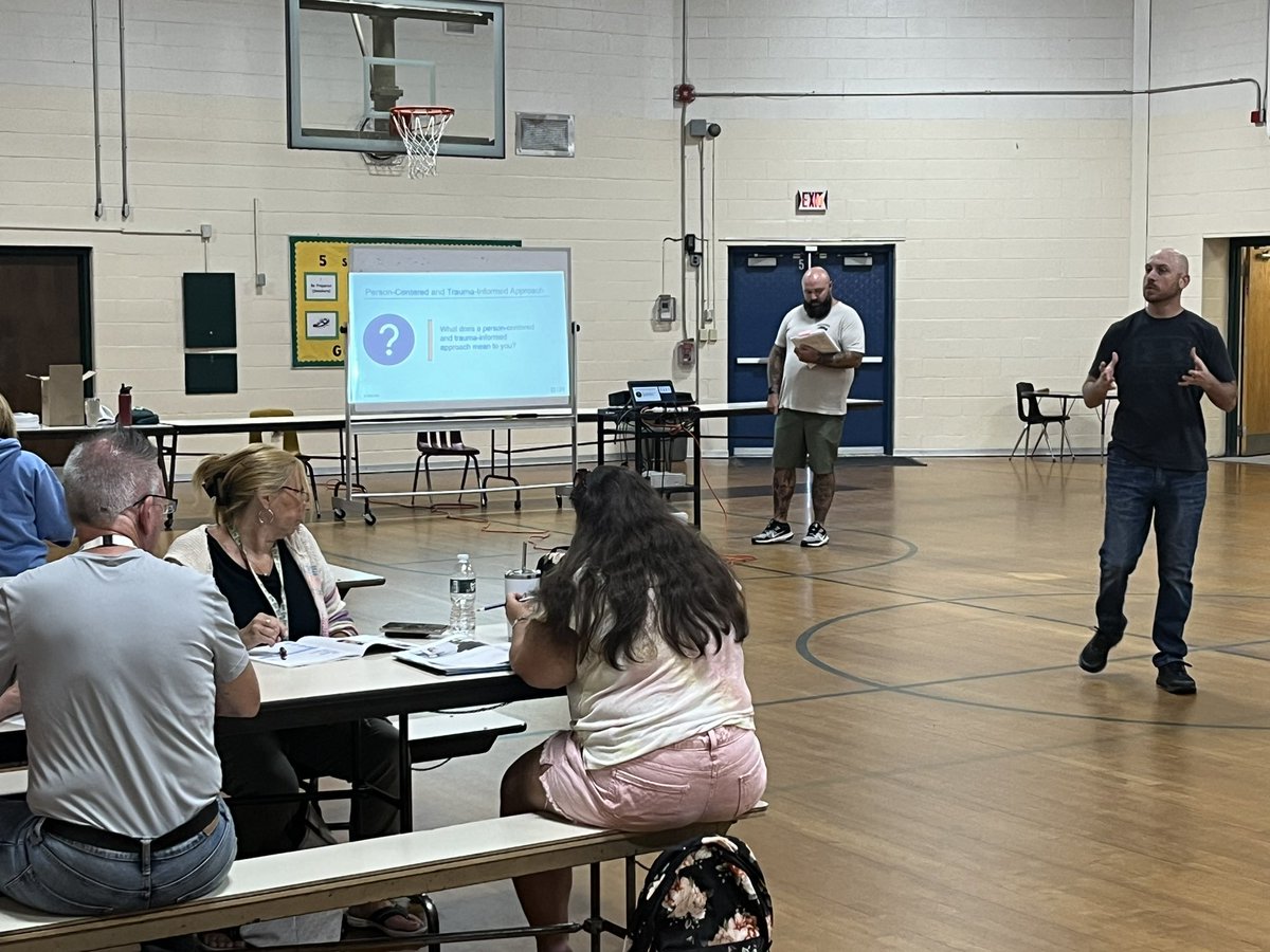 Excited to kick off our 2nd PD day with a focus on de-escalation training! Looking forward to equipping our staff with the skills to handle challenging situations effectively. Thanks to our district BCBAs for facilitating! #SpecialEducation #Teamwork <a href="/Brick_K12/">Brick Township Public Schools</a>
