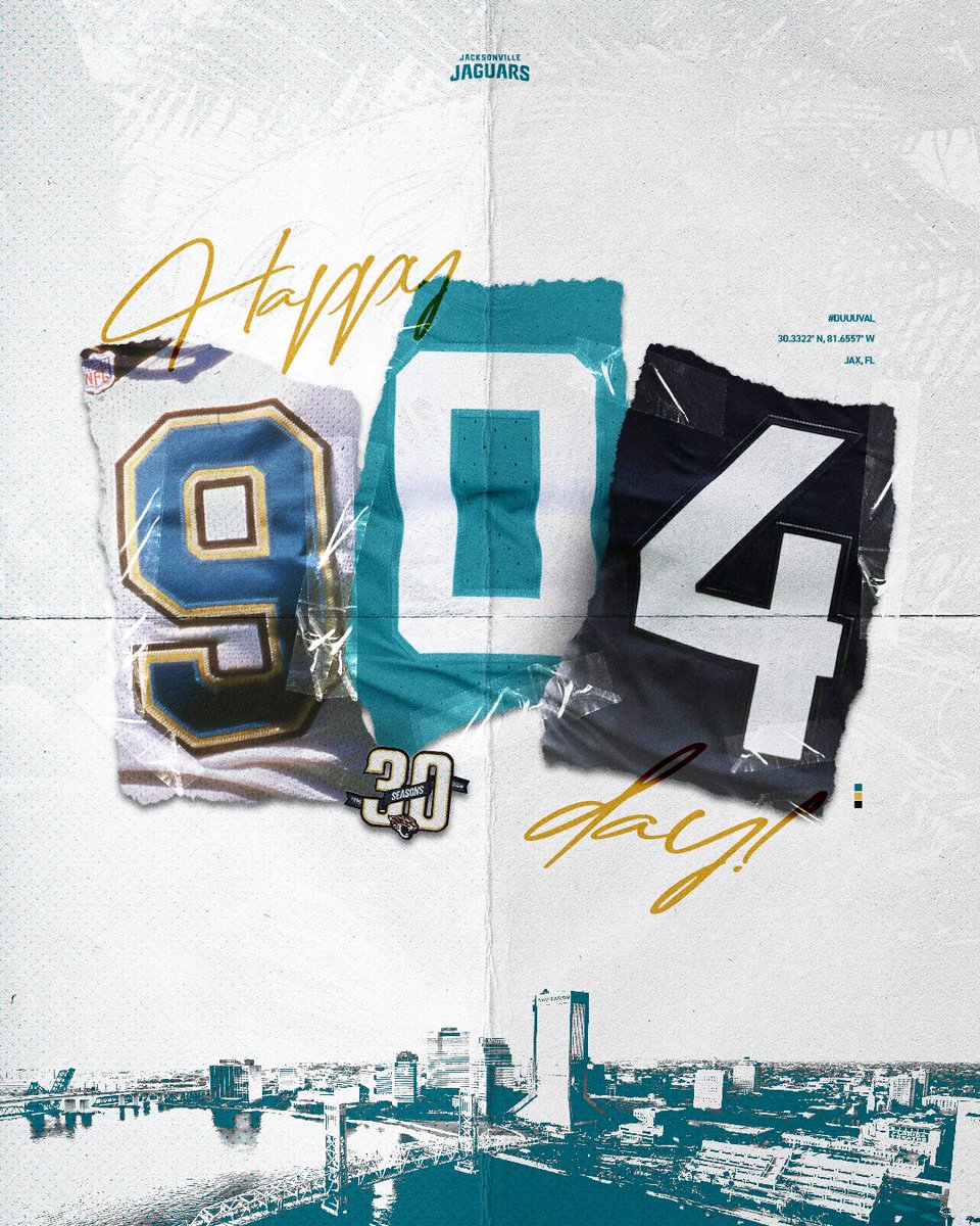 Happy 904 Day, good people!

#DUUUVAL