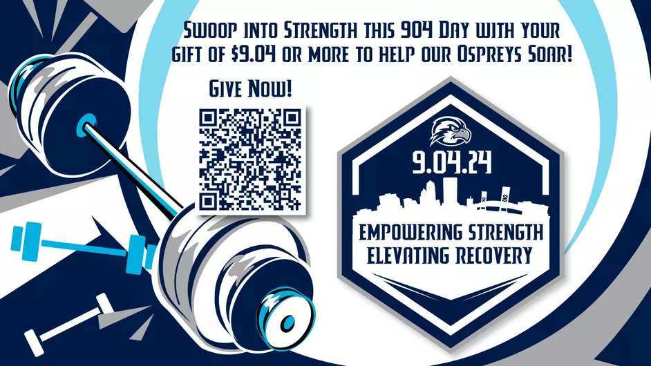 UNFOspreys's tweet image. Empowering Strength &amp;amp; Elevating Recovery - help be a part of this year's 904 initiative ❕

🔗: bit.ly/3AZw3Ly
Donate &amp;gt;&amp;gt; bit.ly/904day-donate