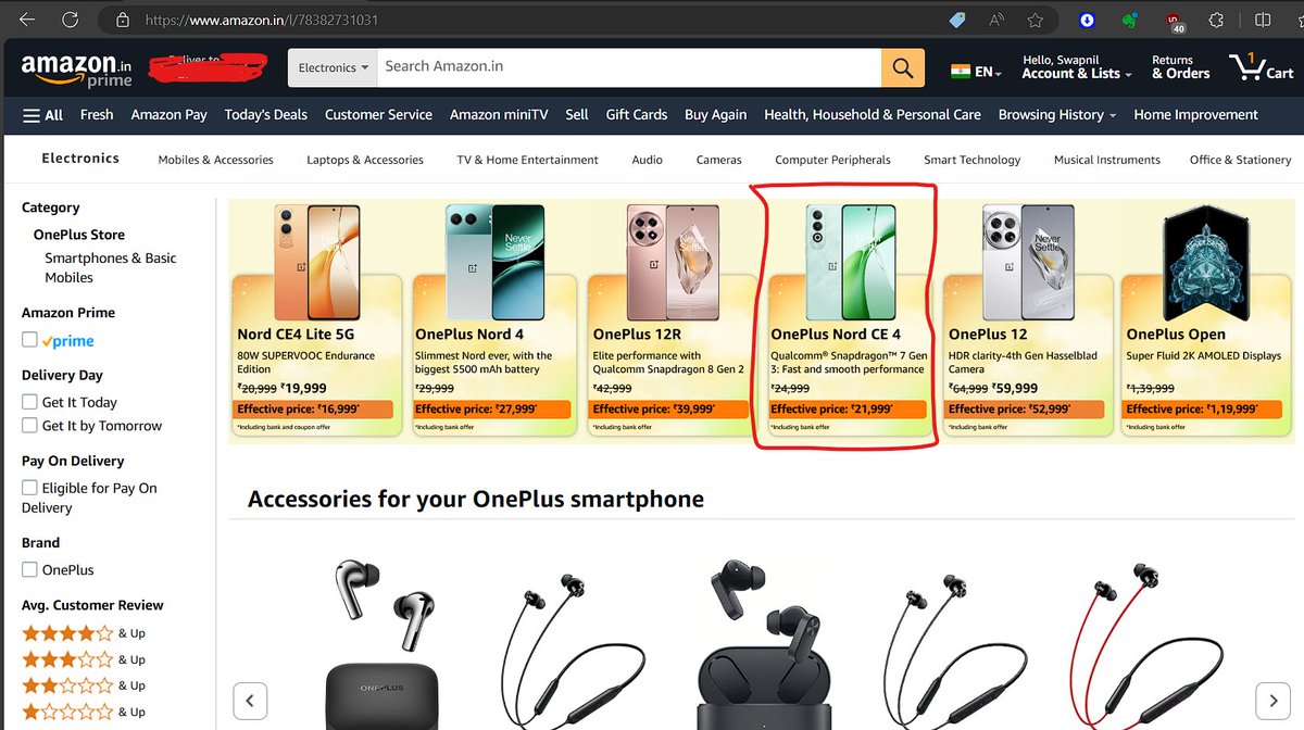 SwapnilBangare's tweet photo. @AmazonHelp @amazon @amazon @AmazonHelp @GyanTherapy I replied to email and got same scripted reply again. This is how you do cheap business tactics to keep consumers on hold on your website? This is how you are standing on your words?If the mobile is not eligible why it is listed on promotion page? https://t.co/EN3SzUcCWx