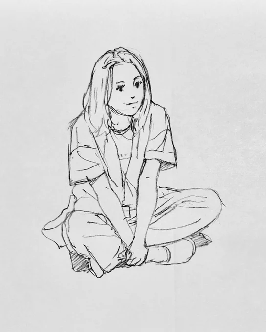 クロッキー会、2週間ぶりに参加できました。描くとどんどん楽しくなる感じ。少し涼しくなって集中力もあがりやすくなりました。 