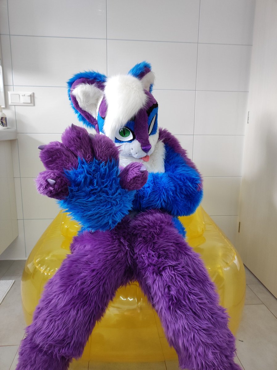 Guck mich nicht so an! 😺😂

#furry #furryart #fursuit