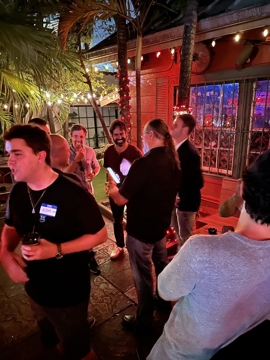 Packed night celebrating our 1 year South Miami Tech Tuesday! Thanks to all our supporters!