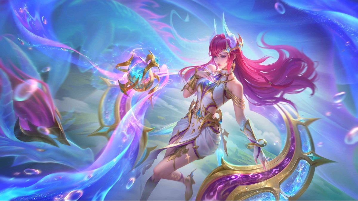 abyssal_mlbb's tweet photo. Splash Art of Novaria's Collector Skin, Dragonsworn https://t.co/tTjeP1fpzN