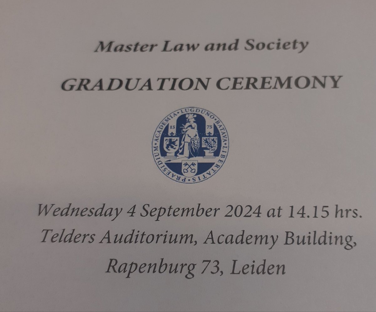 Very happy and proud for all our amazing students!! 🤓 <a href="/VVI_Leiden/">VVI</a> <a href="/LeidenLaw/">Leiden Law School</a>