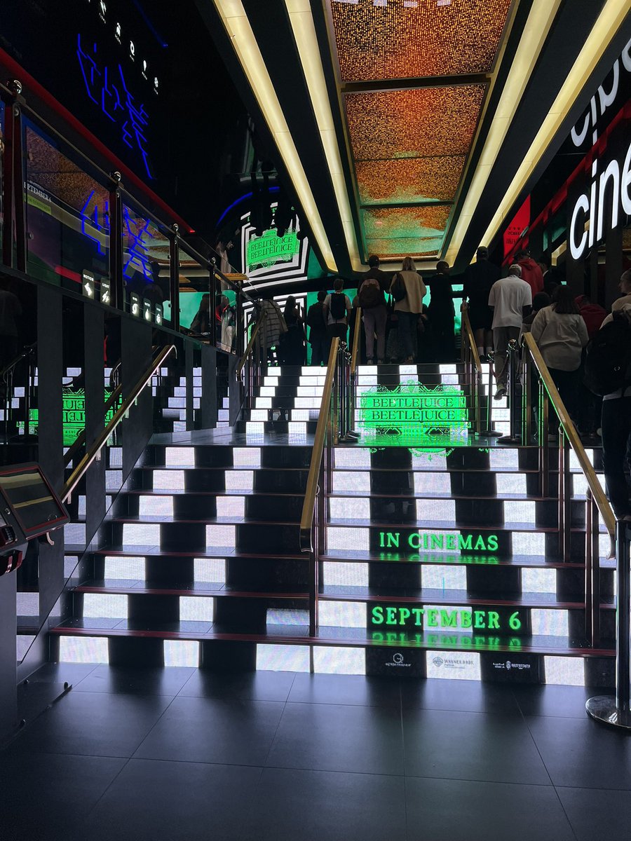 SmallTimeCritic's tweet image. Thank you @WarnerBrosUK for inviting me and the guys to #BeetlejuiceBeetlejuice our review is coming soon!!!

@Beetlejuice