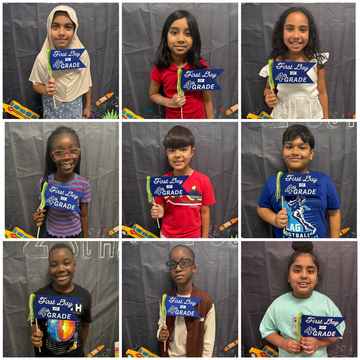 Happy first day of fourth grade! <a href="/ShemeikaCharles/">SheMeika Charles</a> <a href="/HowellRoadVS13/">Howell Road Elementary School</a>