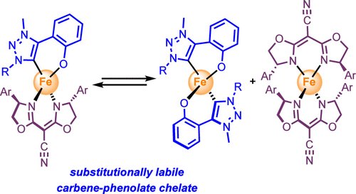 🔥📰The 2nd publication of my talented Master student Nathalie is out now in <a href="/InorgChem/">Inorganic Chemistry</a> 🔥📰

Check out below how labile bidentate carbene ligands can be on iron complexes 

pubs.acs.org/doi/10.1021/ac…

<a href="/albrecht_lab/">AlbrechtResearch</a> <a href="/DCBPunibern/">DCBPunibern</a> #proudsupervisor #PhDvoice #PhDchat
