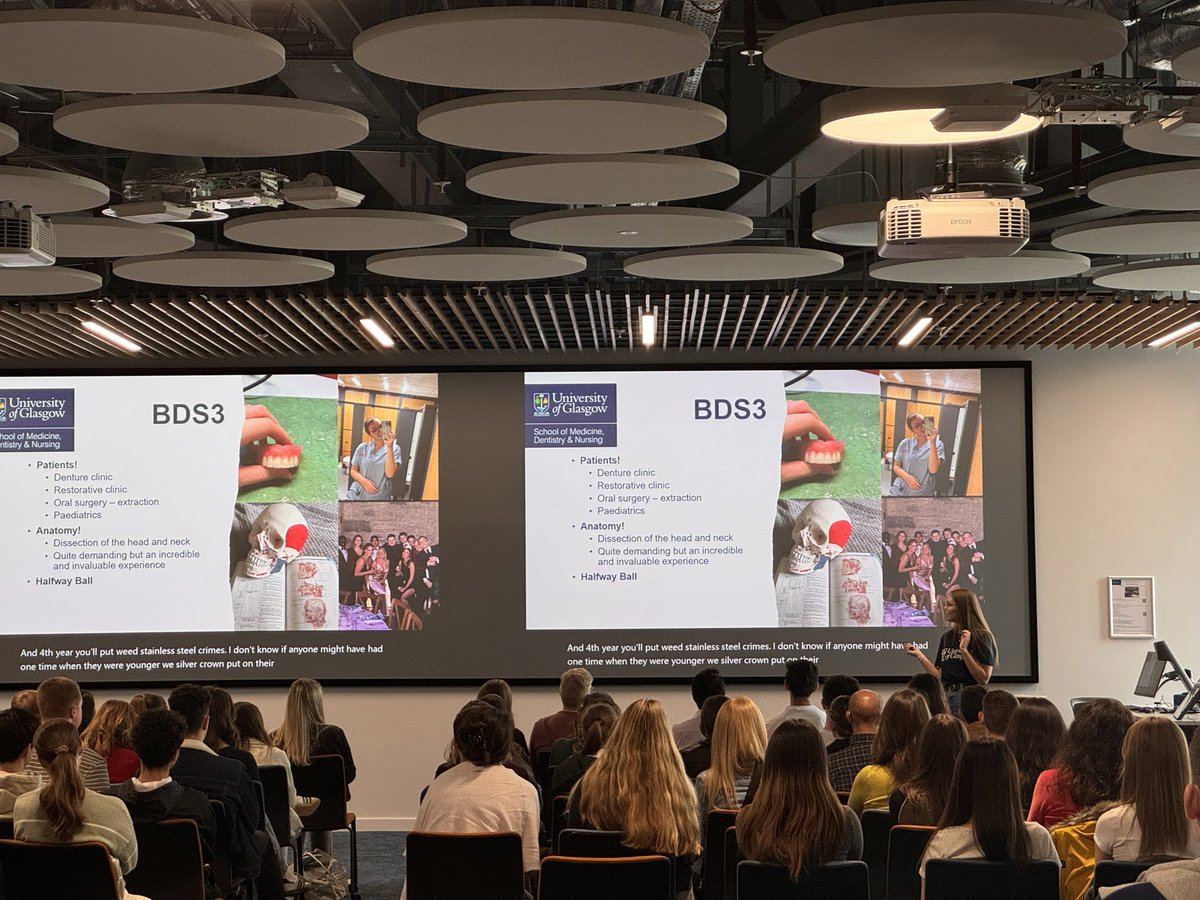 Craig Mather (@cimather) on Twitter photo Enjoying a lovely sunny day meeting lots of potential <a href="/UofGDental/">UofGDentalSchool</a> 🦷students at the <a href="/UofGlasgow/">University of Glasgow</a> Open Day with an excellent and informative presentation from one of our BD5 students <a href="/Katie_Glass_/">Katie Glass</a> to a full audience. Enjoying a lovely sunny day meeting lots of potential <a href="/UofGDental/">UofGDentalSchool</a> 🦷students at the <a href="/UofGlasgow/">University of Glasgow</a> Open Day with an excellent and informative presentation from one of our BD5 students <a href="/Katie_Glass_/">Katie Glass</a> to a full audience.