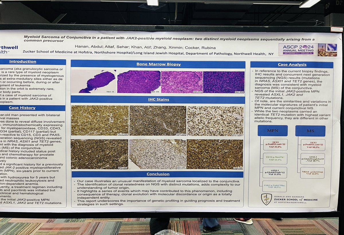 Excited to present these posters at the ASCP Annual meeting 2024. Please, stop by to have a look✨Looking forward to meeting you all.