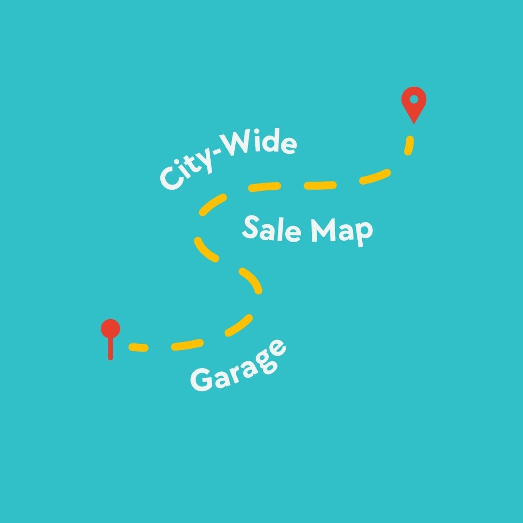 The City created a map that lists the locations of neighbors hosting a garage sale Sept. 5 -8. The City hopes this map will serve as a guide for shoppers &amp; may not be an exhaustive list of every household participating. Check out the map: bit.ly/3X4AagT