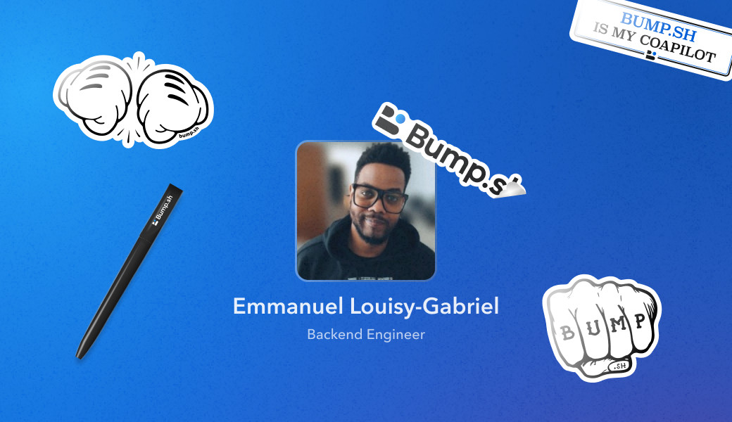 We're pushing the limits of API docs.
From lifting weights to lifting code, he's all about bringing even more strength to the team. Emmanuel is here to pump up Bump.sh! 💪
Where there's a Hack, there's a Way.