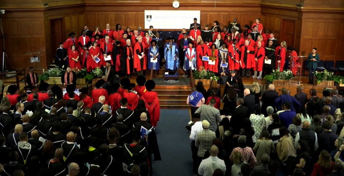 UCT_news's tweet photo. The Faculty of Commerce 3 graduation ceremony officially ends the September graduation season.

Congratulations to all our amazing graduates. #UCTGrad2024 

Visit the #UCTGrad2024 graduation feature page for more inspiring graduation stories: https://t.co/QQuMghW2vO https://t.co/nGDA4nXVu3