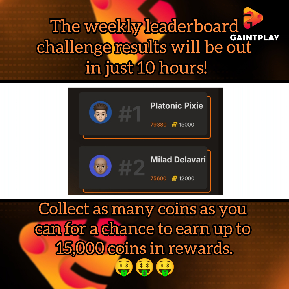 Gaintplaycom's tweet photo. Collect as many coins as you can for a chance to earn up to 15,000 coins in rewards.πΈπΈπΈ
gaintplay #gaintplay_reffer #promocode #promo #code #cash #freecash #offers #survyes #offerwall #adbreak #adbreakmedia #earning #bigearning #makemoney #make #india #usa https://t.co/1raeACRyfB