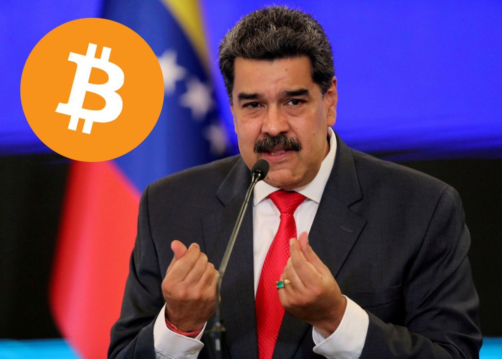 NEW: 🇻🇪 Venezuelan President Nicolas Maduro says "we have to get back" to the world of crypto 👀
