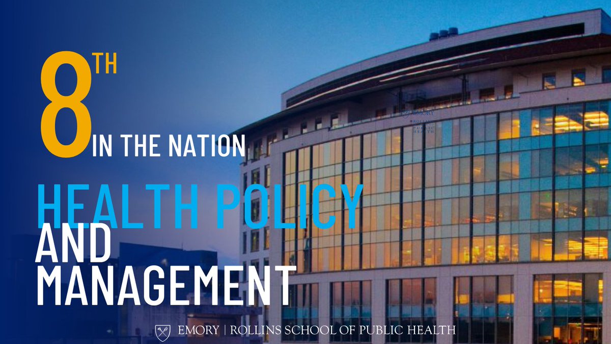 Stephen Patrick, MD, MPH (@stephenwpatrick) on Twitter photo We are recruiting!
Join the exceptional faculty of <a href="/EmoryRollins/">Emory Public Health</a> Dept of Health Policy & Management.
Atlanta is the epicenter of #PublicHealth & Rollins is an exciting place to be.
~150 students in the dept
~$30M in associated research
Join us!
social.icims.com/viewjob/pt1725… We are recruiting!
Join the exceptional faculty of <a href="/EmoryRollins/">Emory Public Health</a> Dept of Health Policy & Management.
Atlanta is the epicenter of #PublicHealth & Rollins is an exciting place to be.
~150 students in the dept
~$30M in associated research
Join us!
social.icims.com/viewjob/pt1725…