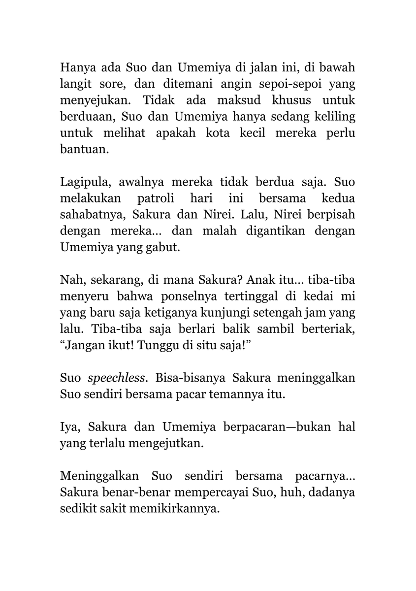 risaiton's tweet photo. 30 Days Writing Challenge  
→ UMESUO || ooc , established umesaku

cinta dan rahasia. (1/2) https://t.co/9ZA6ARVQ7N