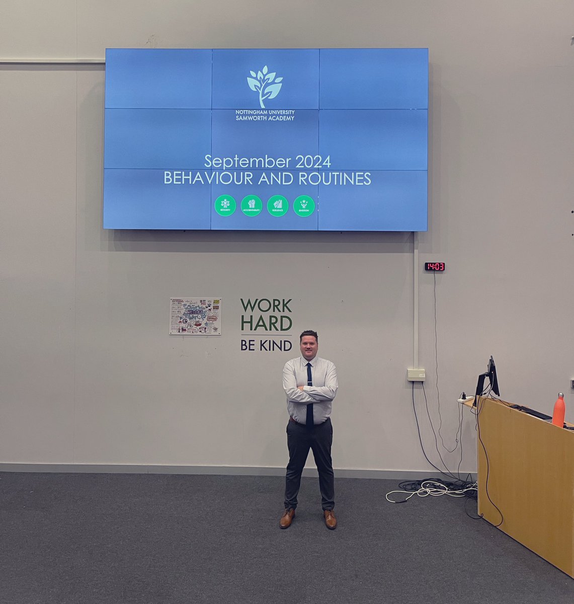 🎤 ⬇️ 

#GrownAtNUSA ✨🌳
#RoutinesAreSuccess 🪄💯
<a href="/MrBHughes1/">Mr B Hughes</a>