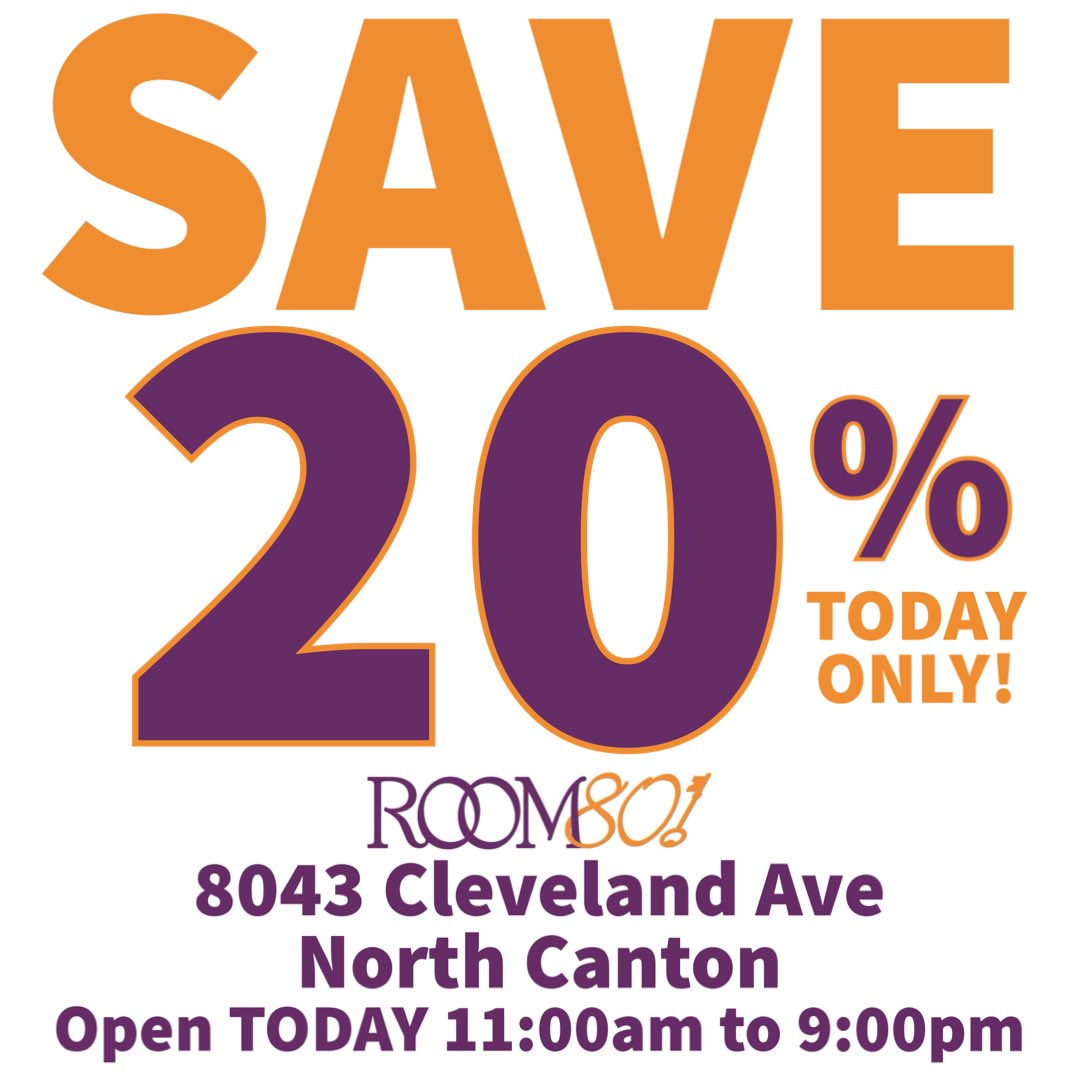 adultmartstores's tweet photo. Visit us today in North Canton and save 20% on your purchase!! In store only, some restrictions apply. https://t.co/RLB15hZpzo