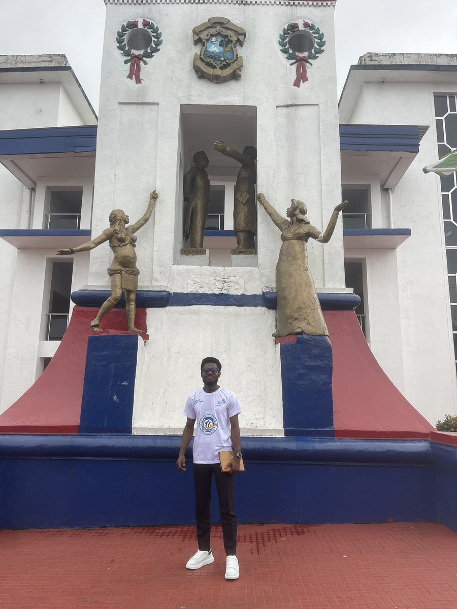 GuruMartinezz's tweet photo. Day 4 of #TYSMUN24: An enlightening visit to the Liberia House of Representatives and the National Museum. We engaged with lawmakers, delving into governance and explored Liberia's rich cultural heritage. Grateful for the insights gained on Liberia’s history and culture.

#ATour https://t.co/3DMCoyQ5lN