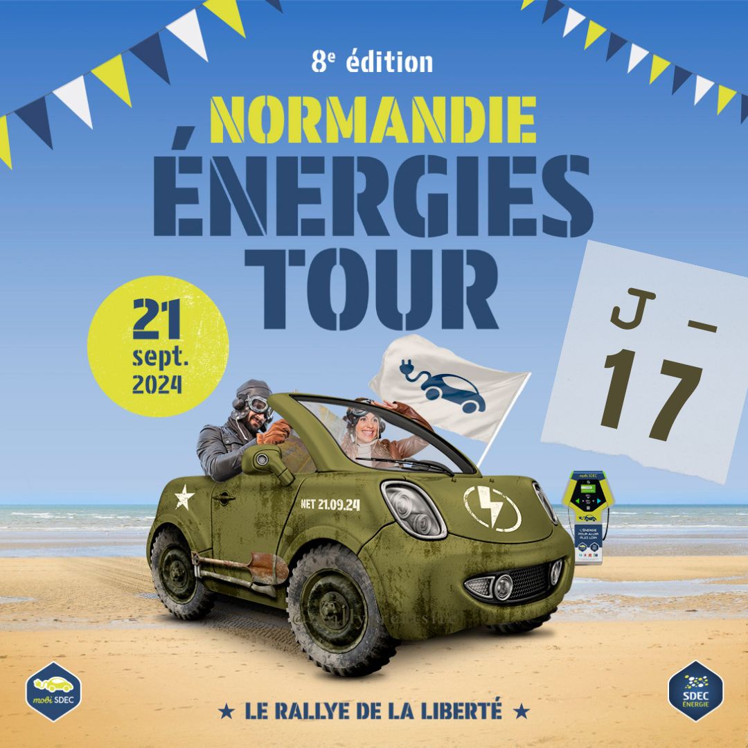 #NET2024 #SDEC14 #Calvados #mobilité #bascarbone [J-17] En raison de son succès, le #rallye de la Liberté affiche presque complet ! Encore quelques places disponibles pour le 21 septembre prochain. Inscrivez-vous vite et au plus tard le 12 septembre : normandie-energies-tour.fr/rubrique/inscr…