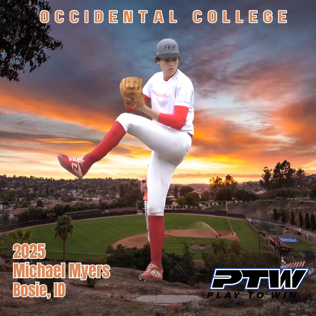 Play to Win (PTW) (@ptwsports) on Twitter photo Michael Myers (2025 - ID) is excited to be a Tiger. He has decided on Occidental.
<a href="/myers_michael34/">Michael Myers</a>
<a href="/Oxy_Baseball/">Occidental Baseball</a>
#itscooltobesmart Michael Myers (2025 - ID) is excited to be a Tiger. He has decided on Occidental.
<a href="/myers_michael34/">Michael Myers</a>
<a href="/Oxy_Baseball/">Occidental Baseball</a>
#itscooltobesmart