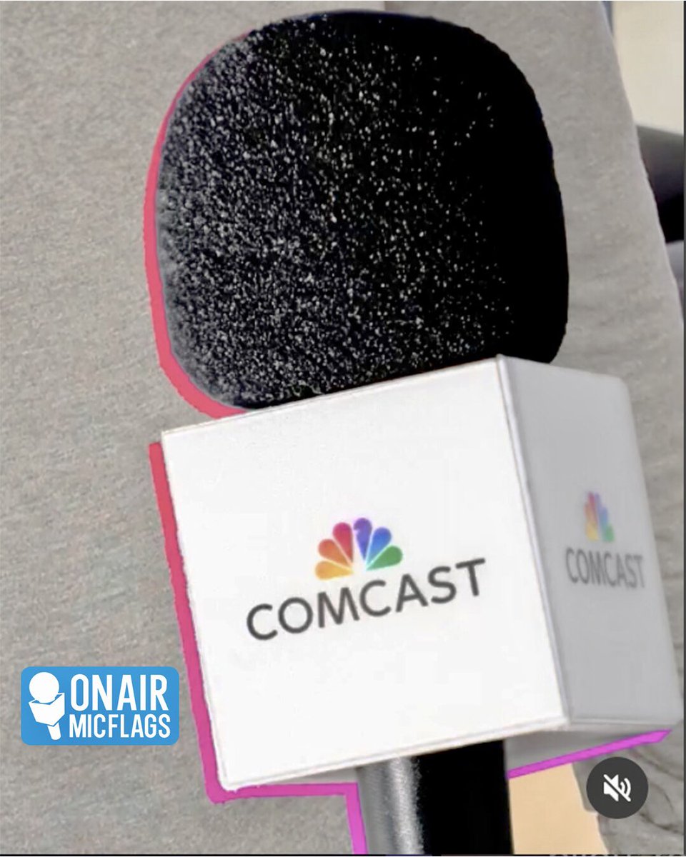 onairmicflags's tweet image. Check out the quality of our unique MiniMic Mic Flag 👀

Thank you @comcast for ordering your mic flags from onairmicflags.com

#onairmicflags #micflags #engineers #technologist #interview
