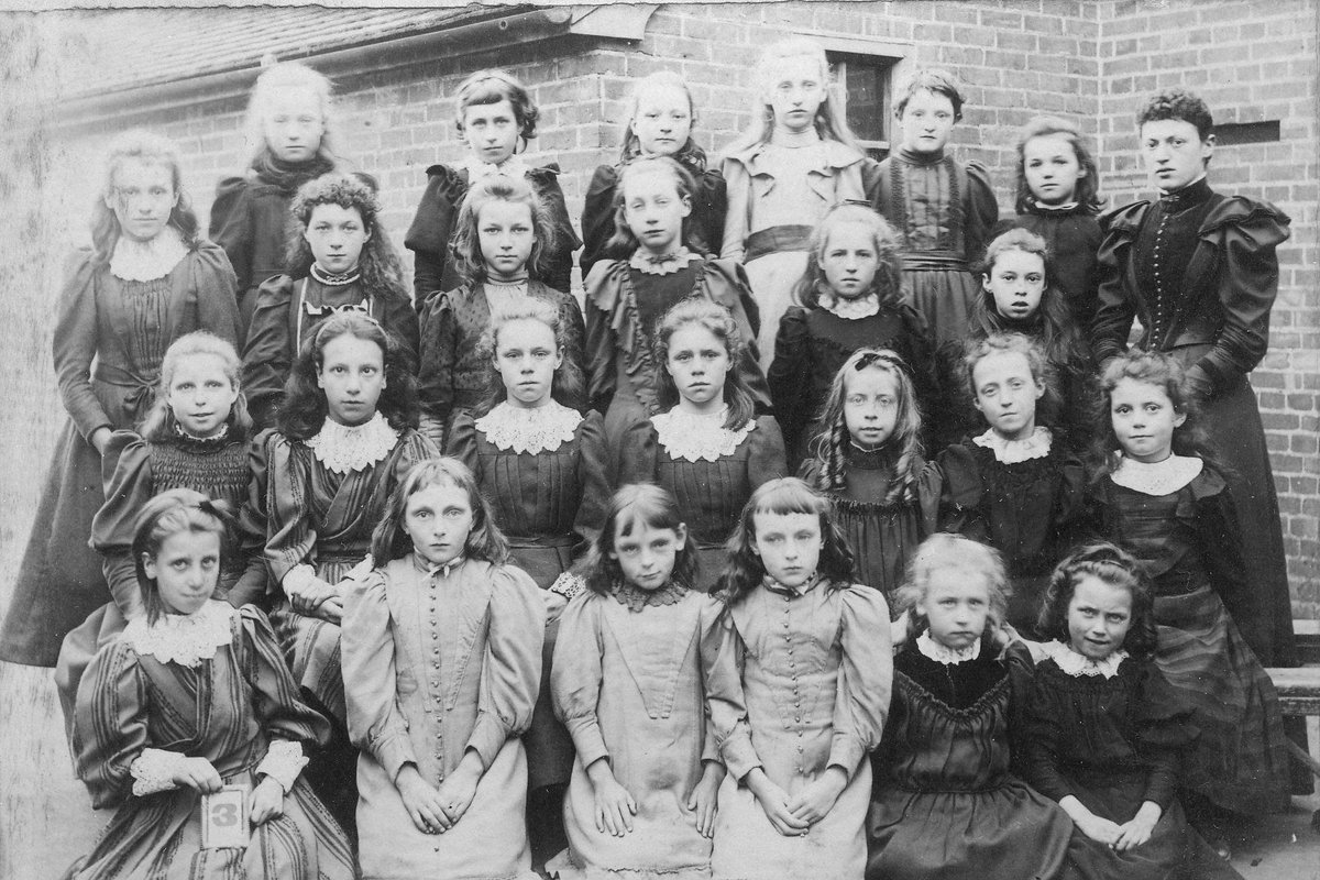 As the summer holidays finish, and school restarts, we wanted to share this photo of  Class 3, East Grinstead Council School taken by Arthur Harding in around 1903.

They look so pleased to be back at school!