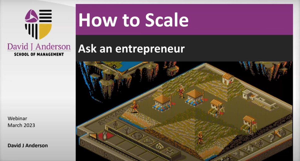 What does it take to successfully scale Kanban for large organizations? This talk provides the recipe that makes large scale business agility an actionable reality.  Take a look: youtube.com/watch?v=f7SMHg…
#kanban #agile #management #leadership