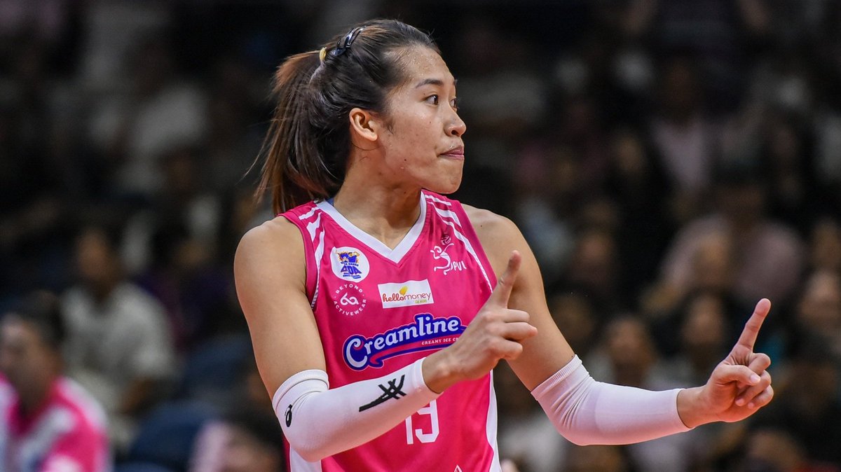 Valdez. Galanza. Carlos. Pons.

Creamline now boasts four players in its roster who have won the PVL Conference MVP.
