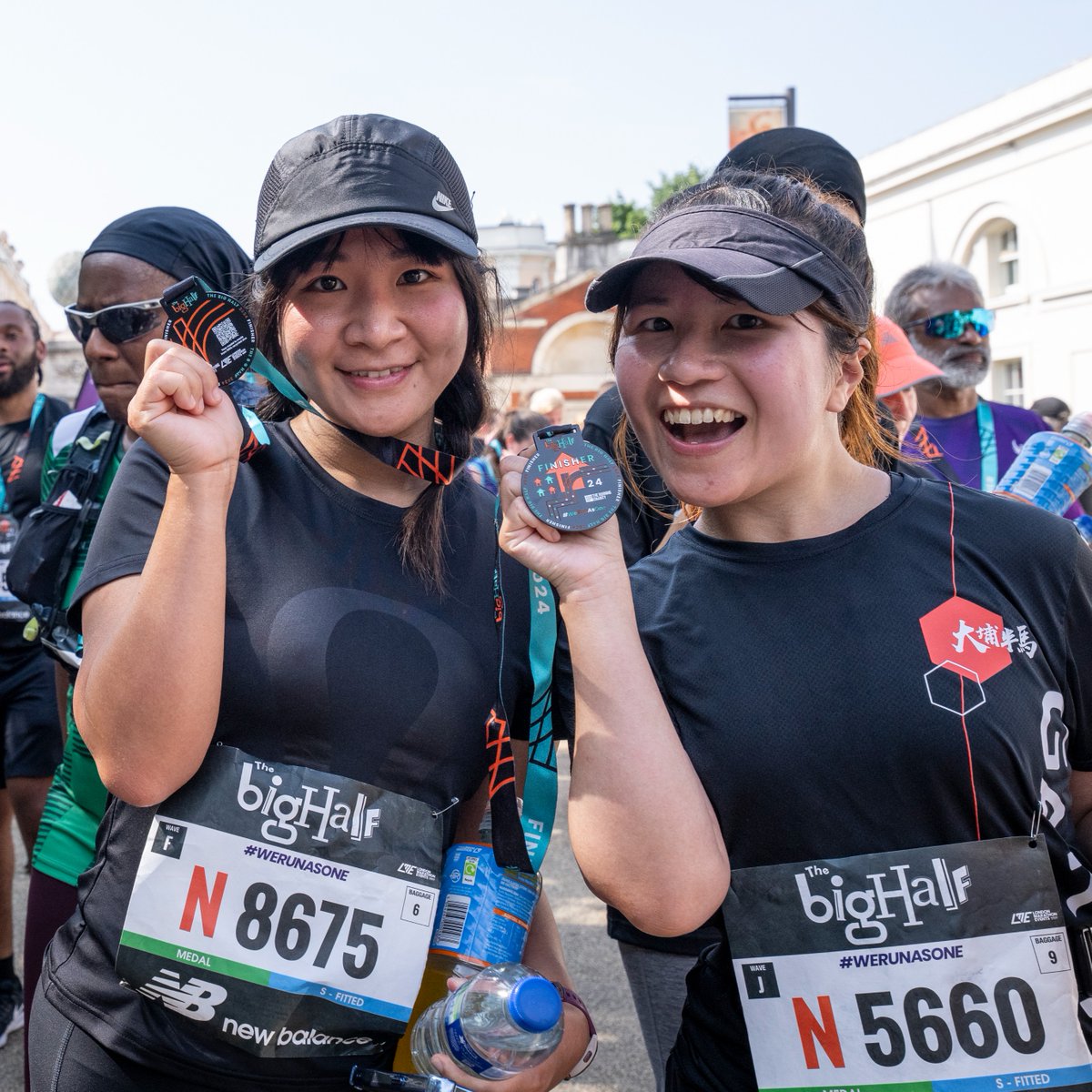 Congrats on completing The Big Half Class of 24. 👏 

For those who want to make that finisher medal extra-special, it’s not too late to order your <a href="/iTABTeam/">iTAB</a>! 🏅

Get your name and time engraved on your medal today 👉 bit.ly/3yX8baZ