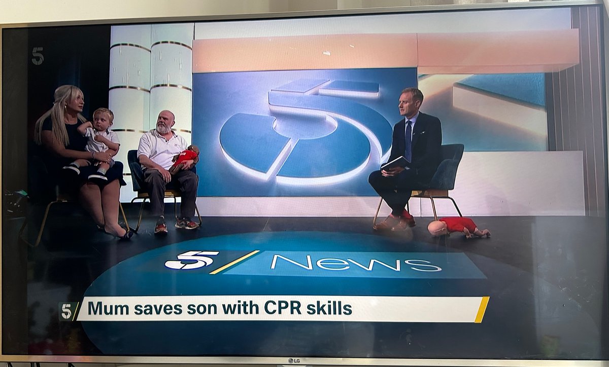 middletable's tweet photo. Great to see mum Hayley live on 5 News with son Brodie. She's one of the amazing contributors for our series of first aid films for the @BritishRedCross. https://t.co/HkyikT6b41