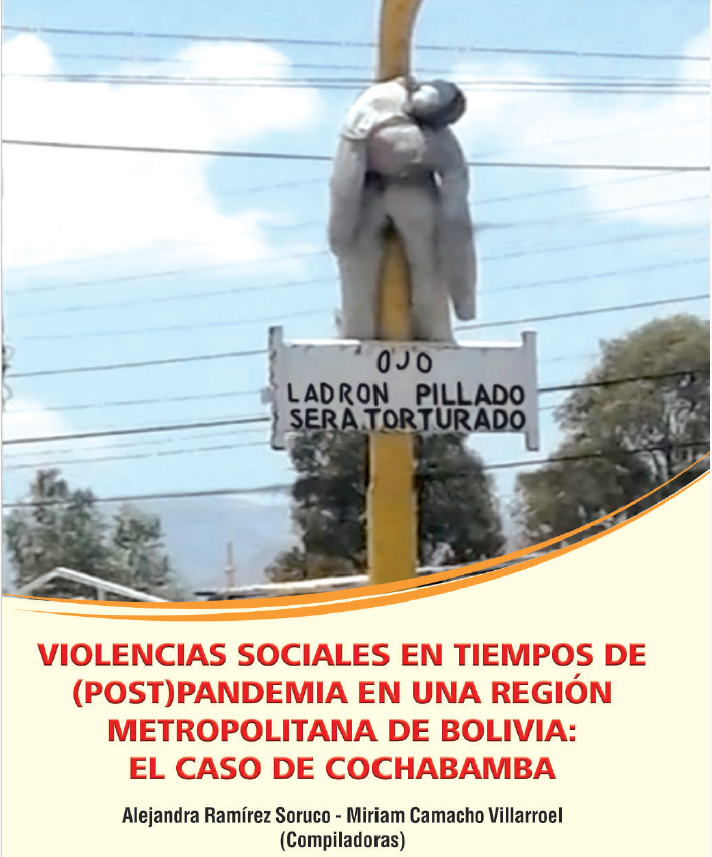 Compartimos el libro: Violencias sociales en tiempos de (post)pandemia en una región metropolitana de Bolivia: El caso de Cochabamba. 
Incluye el artículo:  La violencia ambiental y el deterioro de la vida ciudadana. (Gonzalo Vargas).
Descarga: acortar.link/0j1Az5