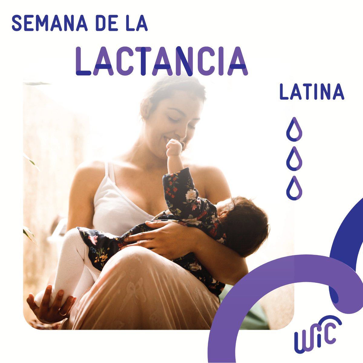 This week marks the annual #SemanaDeLaLactanciaLatina, and #WIC is proud to support Latina breastfeeding parents across the US with food packages specific to breastfeeding parents, peer support, breastfeeding counseling, and more! 

signupwic.com

#HealthyStartsHere