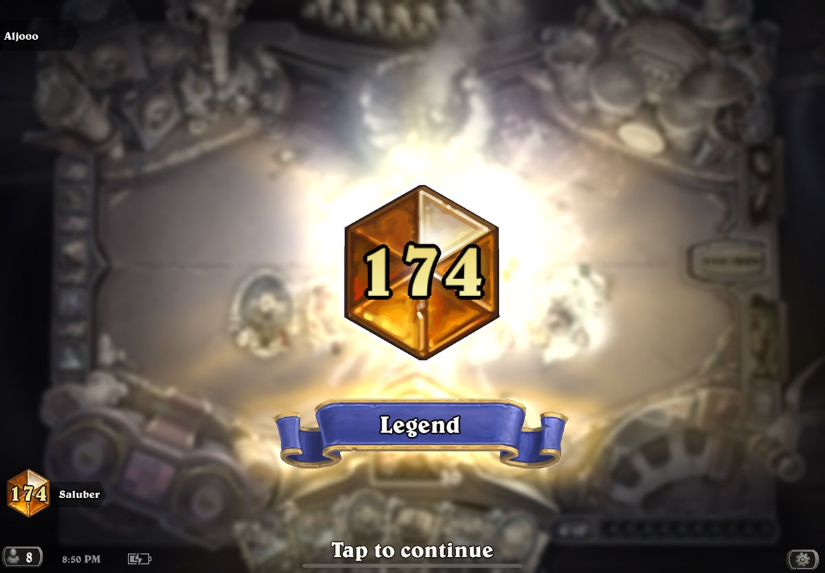 Saluber_hs's tweet photo. Finished 157 in August. Got legend with Sif Mage only today. Not one of the best decks for sure, but I like Sif Mage. One of the best designs ever despite the horrible nerfs…. Code below! @HSTopDecks #hearthstone https://t.co/npav3riAjn