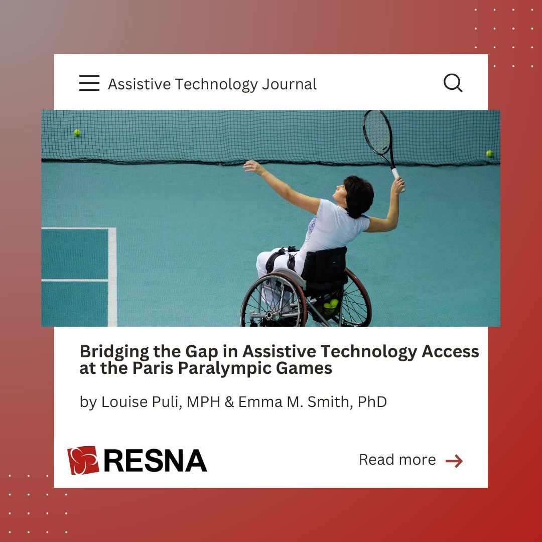 Have you been keeping up with the 2024 Paris Paralympic Games? Drop your favorite moment so far in the comments and be sure to read the Assistive Technology Journal's latest editorial focused on AT access at this year's Games. #Paralympics2024 buff.ly/3X4v445
