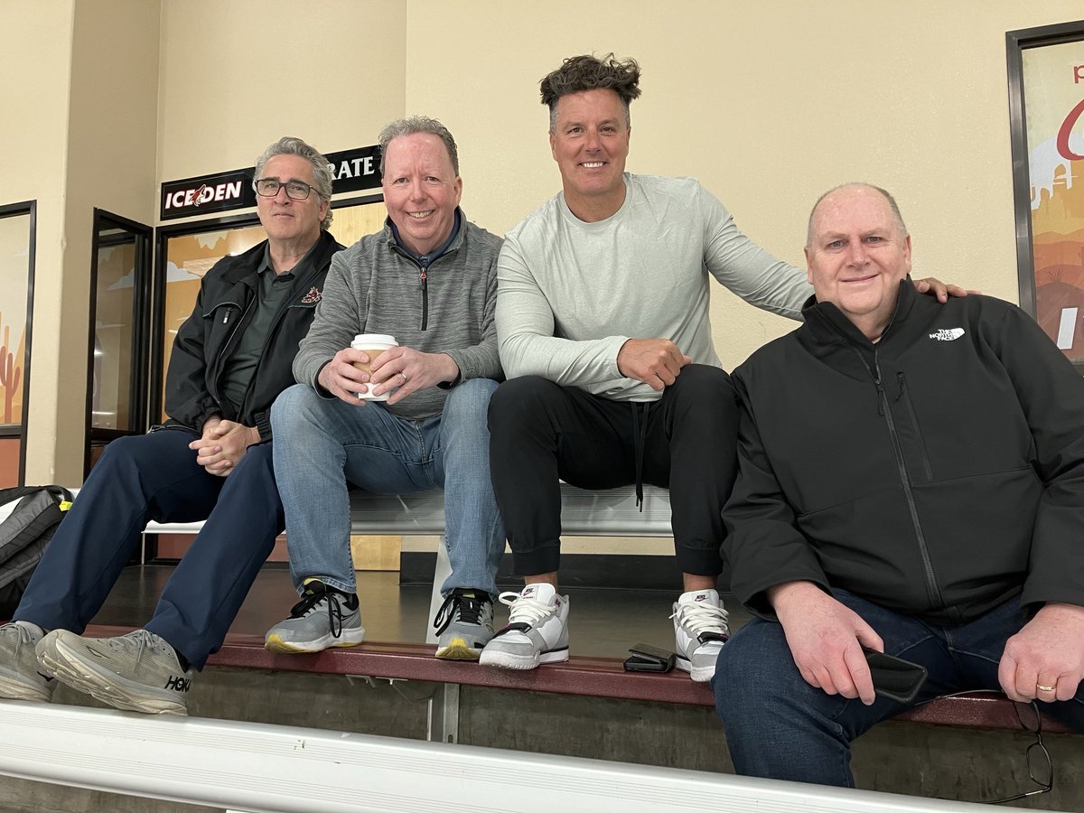 ToddWalsh's tweet image. Frozen in time. Not “The Last Supper” but the final Coyotes AM skate. After 28 years, being on the outside of an ⁦@NHL⁩ season looking in, is daunting but also illuminating. I shall miss my friends, the game &amp;amp; the amazing people in &amp;amp; around it. We walk together, forever.