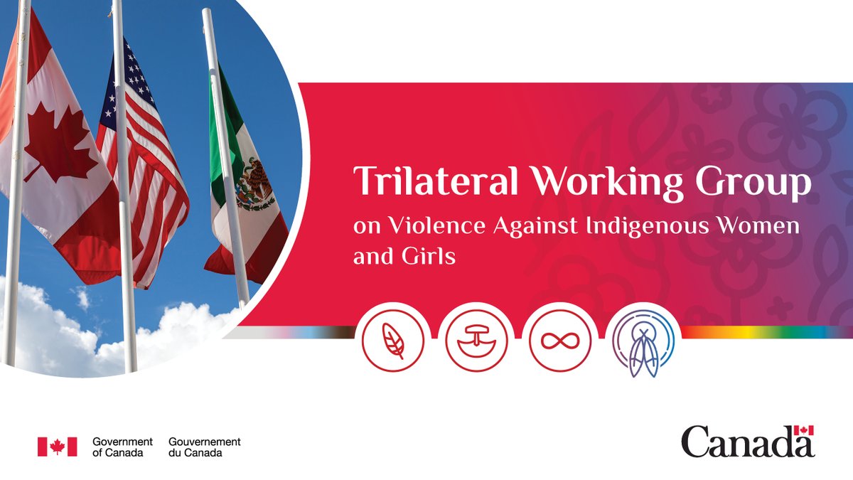 Our participation in this Trilateral Working Group on violence against Indigenous women and girls, is one of the many ways we are working to address the key priorities outlined in the Federal Pathway to address MMIWG2S+. ow.ly/BYNJ50TeG8j