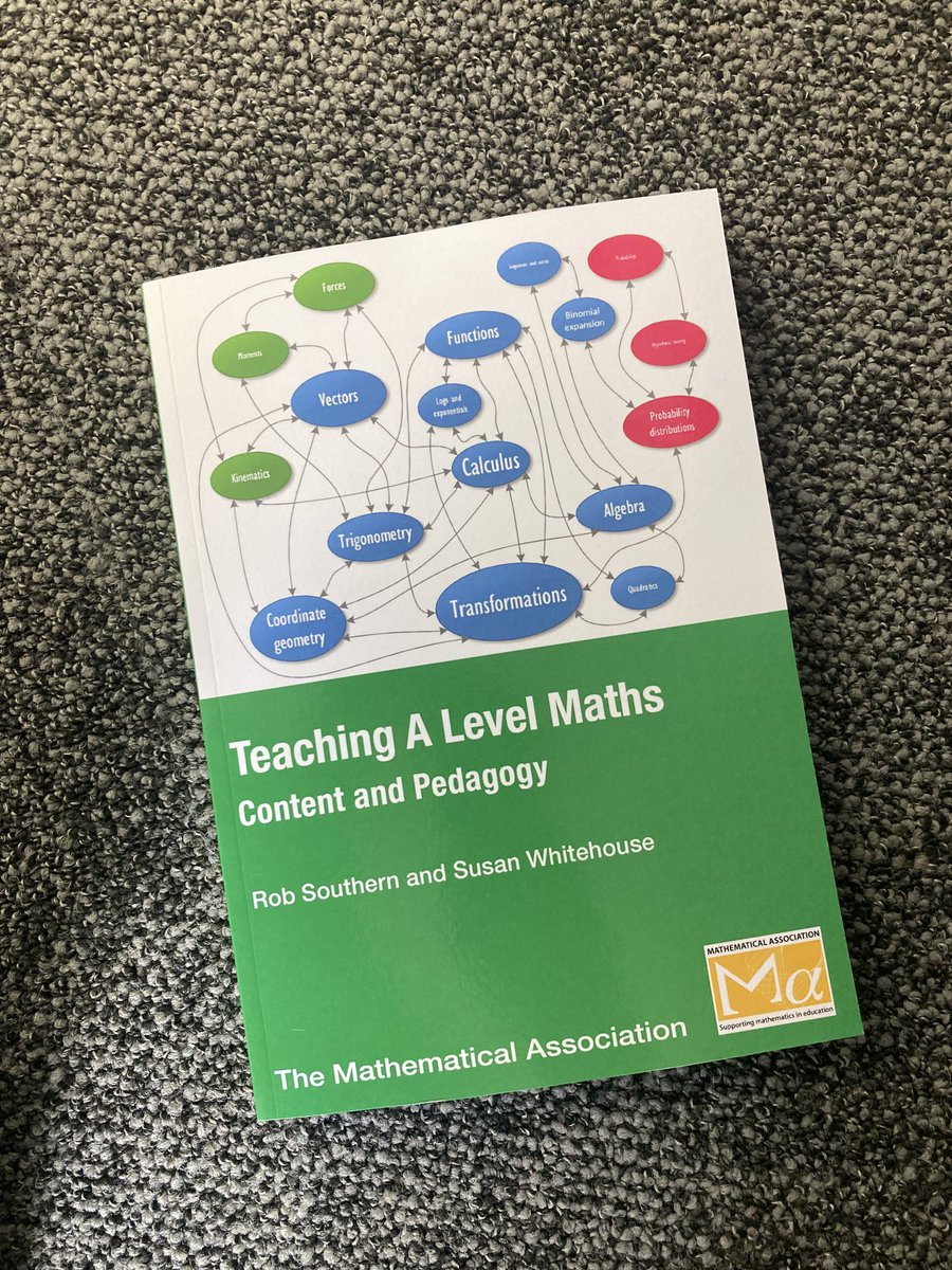 #mathscpdchat the subject associations have some great books/resources for personal cpd