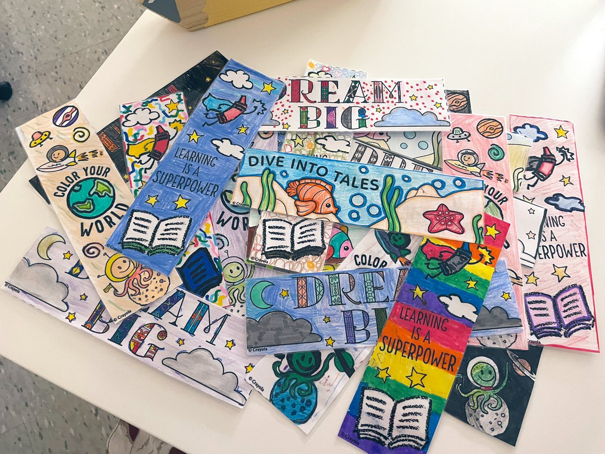 Isabella Stanisic (@mrsstanisicocsb) on Twitter photo Happy Second Day of School 🍎 ✏️
Thank you, <a href="/Crayola/">Crayola</a> and <a href="/CrayolaLearning/">Crayola Learning</a>, for these free printable bookmarks! The students had so much fun coloring them and will put them to good use! <a href="/StMaryOCSB/">St. Mary School</a> Happy Second Day of School 🍎 ✏️
Thank you, <a href="/Crayola/">Crayola</a> and <a href="/CrayolaLearning/">Crayola Learning</a>, for these free printable bookmarks! The students had so much fun coloring them and will put them to good use! <a href="/StMaryOCSB/">St. Mary School</a>