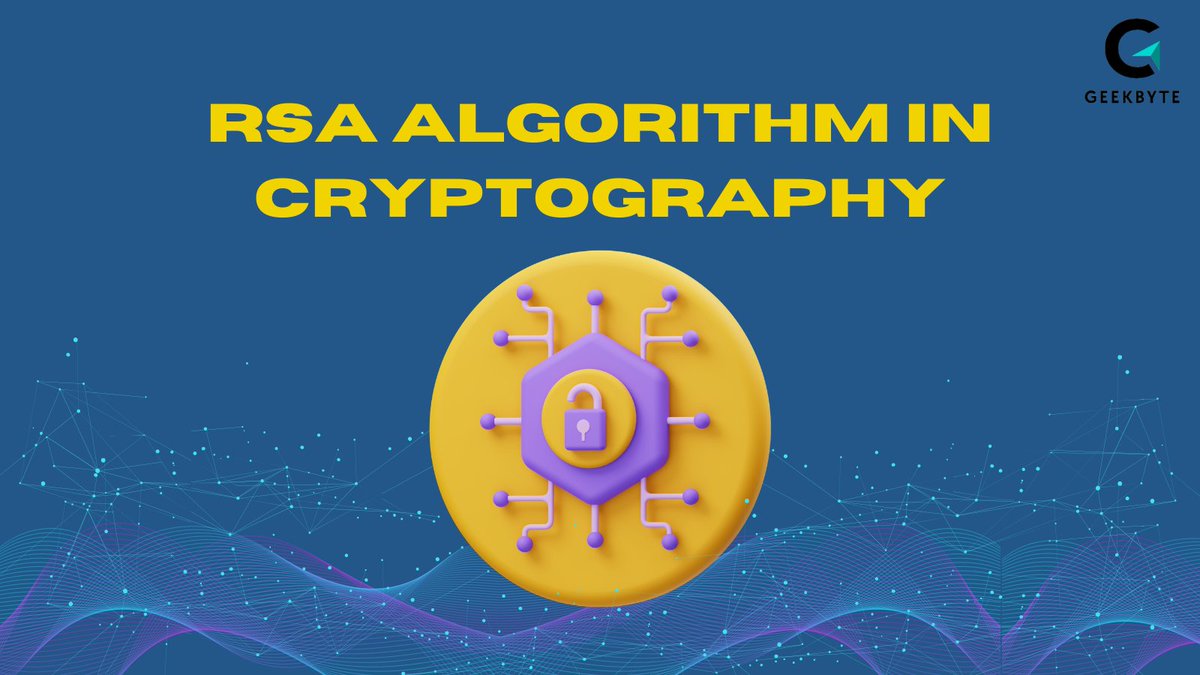 igeekbyte's tweet image. Meet the RSA algorithm.
From securing online transactions to encrypting emails, RSA ensures that your information stays safe.
#Cryptography #RSAAlgorithm #CyberSecurity #Encryption #DataSecurity #SecureCommunication #AI #MachineLearning #TechInnovation #InfoSec #DigitalSecurity