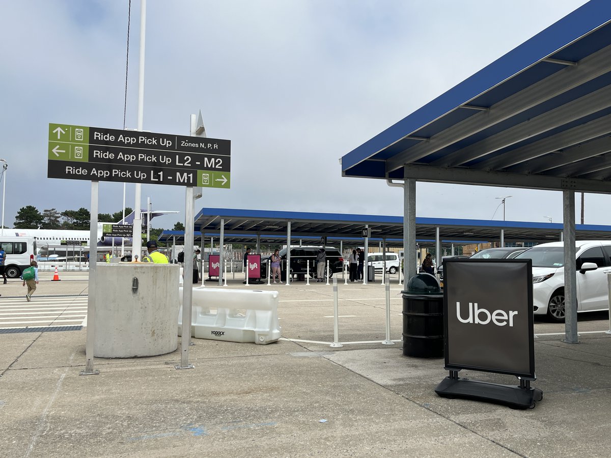 John F. Kennedy Airport (@jfkairport) on Twitter photo Calling a rideshare from <a href="/JFKairport/">John F. Kennedy Airport</a> Terminal 4?
Terminal frontages are congested due to redevelopment construction and record travel volumes. During peak hours (noon to 2am), you will need to take a free shuttle bus to our remote for-hire vehicle (FHV) pickup lot and depart Calling a rideshare from <a href="/JFKairport/">John F. Kennedy Airport</a> Terminal 4?
Terminal frontages are congested due to redevelopment construction and record travel volumes. During peak hours (noon to 2am), you will need to take a free shuttle bus to our remote for-hire vehicle (FHV) pickup lot and depart