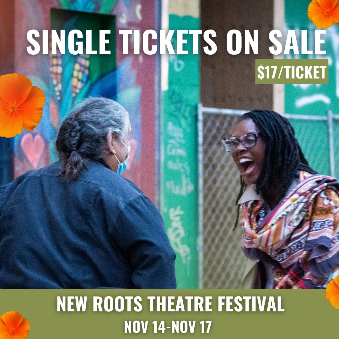 Single tickets for the 2024 New Roots Theatre Festival are now on sale!

Don't miss out on our early bird pricing - tickets as low as $17! Now through September 13th.

Grab your tickets today for the lowest prices available: sfbatco.org/nrtf-tickets-2…