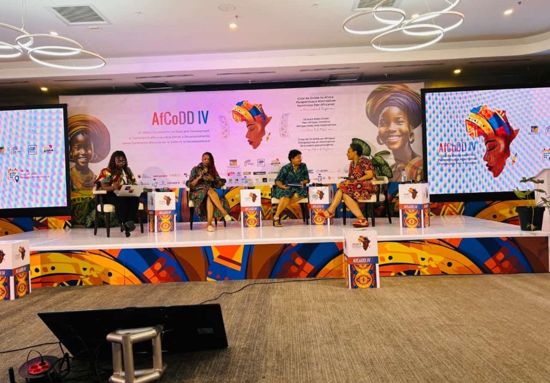 INADESU7's tweet photo. Our Executive Director @LekuNakou attended 4th  African Conference on Debt and Development in #Maputo with the theme Africa’s Debt Crisis: Pan-African Feminist Perspectives and Alternatives. Where feminists across Africa exchanged with so much passion on this topic
#AfCoDDIV https://t.co/k7hXJTSqMn