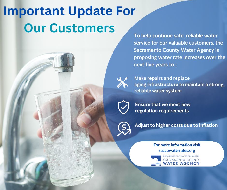 Learn more about Sacramento County Water updates at saccowaterrates.org  #saccountywater