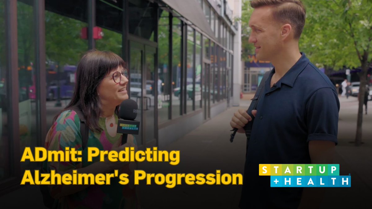 StartUp Health (@startuphealth) on Twitter photo "We're predicting Alzheimer's years before it strikes, empowering early intervention."
~ Marta Barrachina, PhD, <a href="/ADmitTherapeut1/">ADmit Therapeutics</a>
#HealthTransformer #HealthMoonshot #AlzMoonshot #ENDALZ
📺 Watch her full interview from #AAIC2024 ⤵️
youtu.be/JjJ6l2CVQTE "We're predicting Alzheimer's years before it strikes, empowering early intervention."
~ Marta Barrachina, PhD, <a href="/ADmitTherapeut1/">ADmit Therapeutics</a>
#HealthTransformer #HealthMoonshot #AlzMoonshot #ENDALZ
📺 Watch her full interview from #AAIC2024 ⤵️
youtu.be/JjJ6l2CVQTE