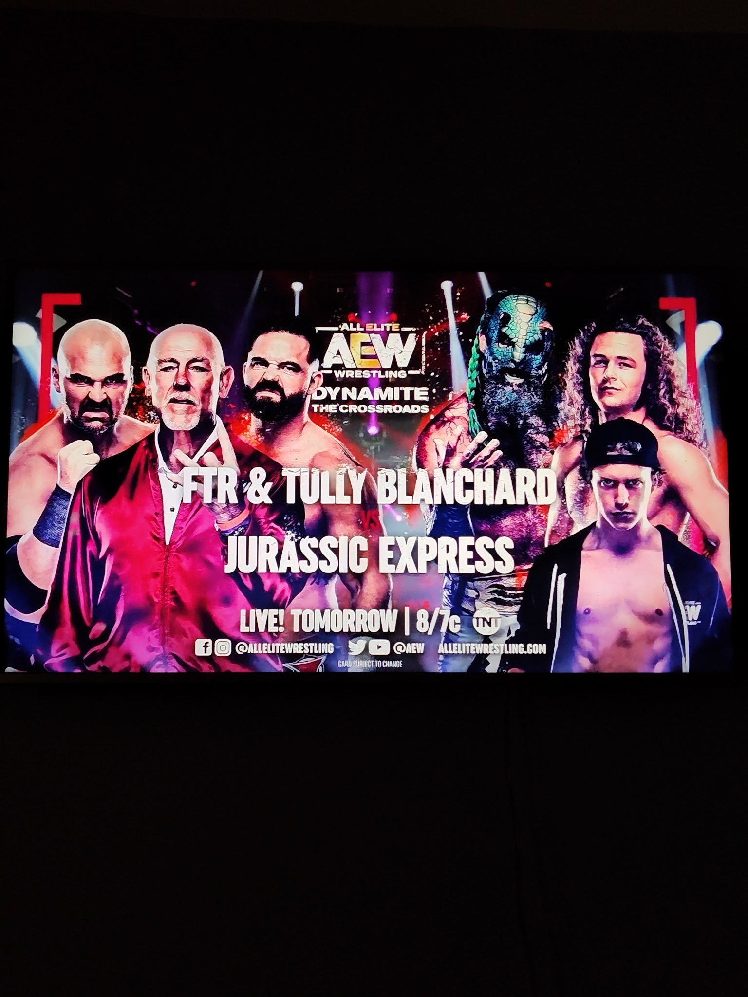 Soundgarten Of BanBan on X I m watching the TNA channel on Pluto TV and for some reason they have an AEW ad from what feels like a lifetime ago https t Gk5VAidomB X