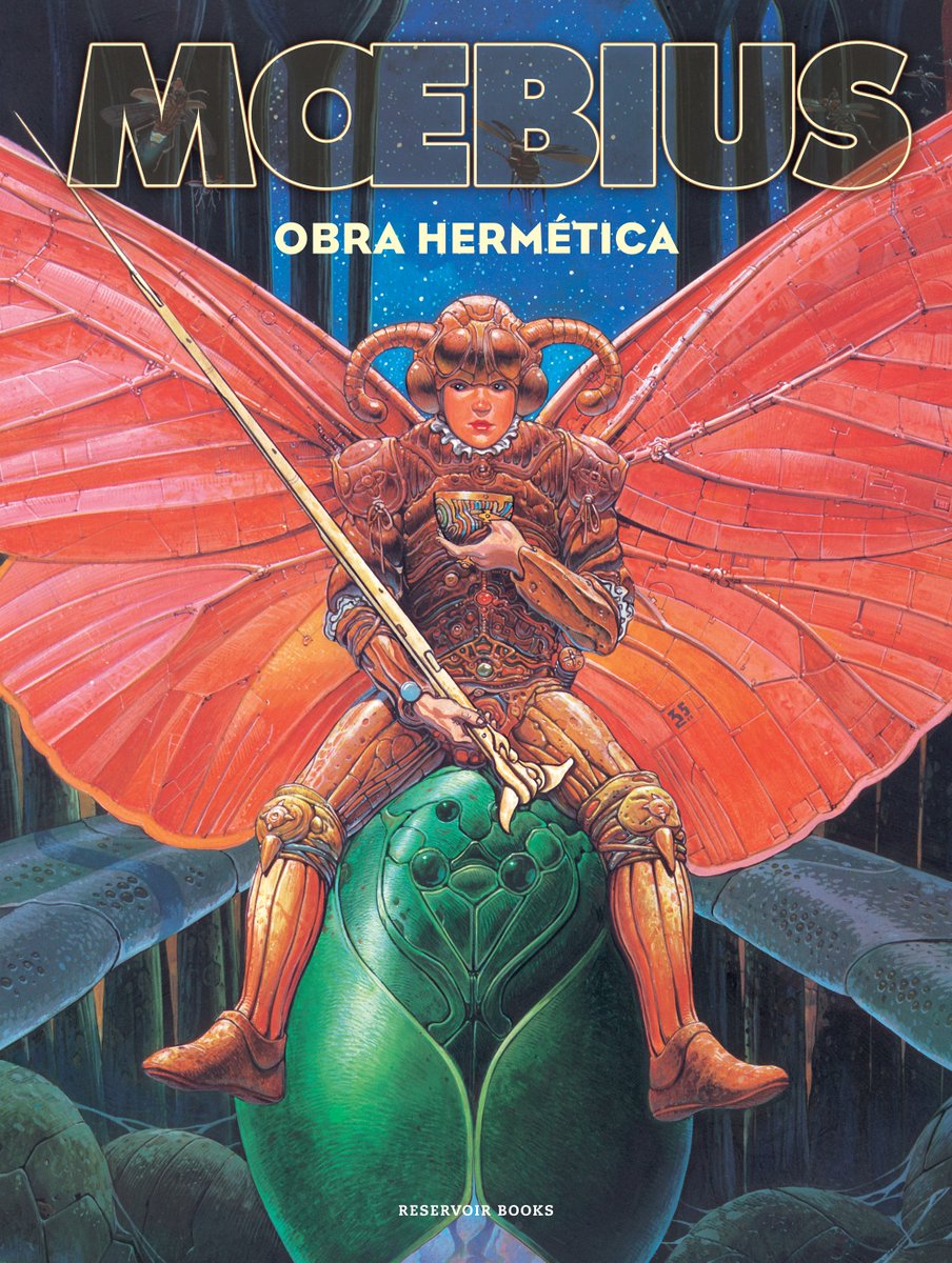 «Reservoir Books reunirá en un solo e imponente volumen la obra del mítico Moebius para la indispensable Métal Hurlant en "Obra hermética"».

✍️ <a href="/alvaropons/">Álvaro Pons</a>, <a href="/babelia_elpais/">Babelia</a>.