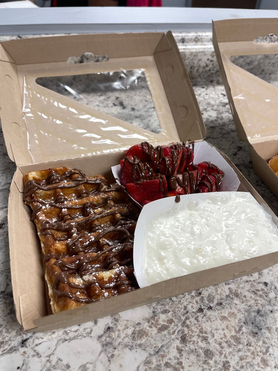 cityoflaurel's tweet photo. Celebrate Waffle Week with a yummy treat! 🧇✨
Indulge in a variety of waffles from @TandJWaffles including, Strawberry Nutella, Crème Brûlée and Raspberries, a Waffle BLT, and Mini Waffle Bites!
#WaffleWeek https://t.co/2xd5WTpclA
